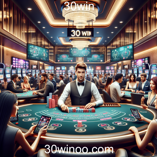 A Emoção do Live Casino na 30win